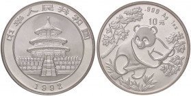 ESTERE - CINA - Repubblica Popolare Cinese (1912) - 10 Yuan 1992 - Panda AG
FS