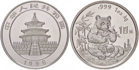 ESTERE - CINA - Repubblica Popolare Cinese (1912) - 10 Yuan 1996 - Panda AG
FS