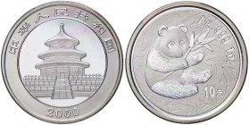 ESTERE - CINA - Repubblica Popolare Cinese (1912) - 10 Yuan 2000 - Panda AG
FS