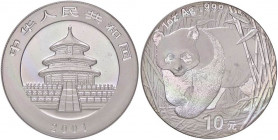 ESTERE - CINA - Repubblica Popolare Cinese (1912) - 10 Yuan 2001 - Panda AG
FS
