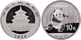 ESTERE - CINA - Repubblica Popolare Cinese (1912) - 10 Yuan 2014 - Panda AG
FS