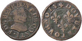 ESTERE - FRANCIA - CHATEAU RENAUD - Francesco di Borbone e Luisa Margherita (1605-1614) - Doppio tornese Kr. 5 R CU
MB-BB