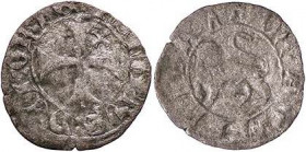 ZECCHE ITALIANE - L'AQUILA - Ladislao di Durazzo (1388-1414) - Quattrino CNI 24; MIR 55 R (MI g. 0,58)
MB