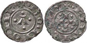 ZECCHE ITALIANE - BOLOGNA - Repubblica, a nome di Enrico VI Imperatore (1191-1327) - Bolognino piccolo CNI 1/8; MIR 2 (AG g. 0,53)
BB/BB+