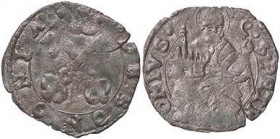 ZECCHE ITALIANE - BOLOGNA - Anonime dei Pontefici (1360-1450) - Quattrino CNI 73 R (MI g. 0,45)
MB-BB