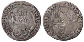 ZECCHE ITALIANE - BOLOGNA - Anonime dei Bentivoglio (1446-1506) - Grosso CNI 57 var. RR (AG g. 1,09)
MB