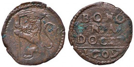 ZECCHE ITALIANE - BOLOGNA - Paolo V (1605-1621) - Quattrino 1609 CNI 3; Munt. 204b R CU
BB