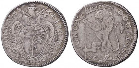 ZECCHE ITALIANE - BOLOGNA - Pio VI (1775-1799) - Lira 1777 CNI 14; Munt. 217 R (AG g. 5,16)
BB