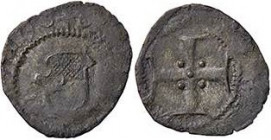 ZECCHE ITALIANE - CASALE - Giovanni III Paleologo (1445-1464) - Maglia di Bianchetto CNI 3/10; MIR 167 R (MI g. 0,29)
qBB