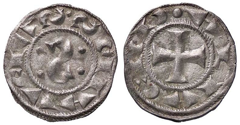 ZECCHE ITALIANE - SIENA - Repubblica (Sec. XII-1390) - Denaro Piccolo (dopo 1250...