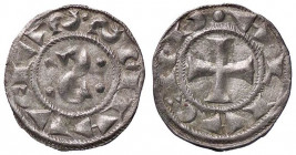 ZECCHE ITALIANE - SIENA - Repubblica (Sec. XII-1390) - Denaro Piccolo (dopo 1250) CNI 29/31; MIR 484/2 (MI g. 0,64)
BB-SPL