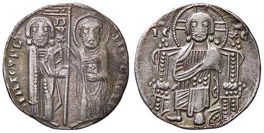 ZECCHE ITALIANE - VENEZIA - Iacopo Tiepolo (1229-1249) - Grosso matapan Pao. 1 (...