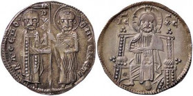 ZECCHE ITALIANE - VENEZIA - Ranieri Zeno (1253-1268) - Grosso matapan Pao. 1 (AG g. 2,18)
SPL/qSPL