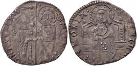 ZECCHE ITALIANE - VENEZIA - Antonio Venier (1382-1400) - Grosso matapan Pao. 3 (AG g. 1,83)III tipo
III tipo - 
BB
