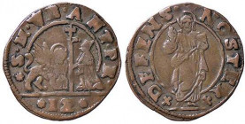 ZECCHE ITALIANE - VENEZIA - Antonio Priuli (1618-1623) - Soldo da 12 bagattini Pao. 26 (MI g. 1,84)
qBB