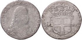 SAVOIA - Vittorio Amedeo II (secondo periodo, 1680-1730) - 5 Soldi 17?? MIR 871 R MI
B/MB
