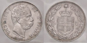 SAVOIA - Umberto I (1878-1900) - Lira 1887 Pag. 604; Mont. 49 AG Sigillata Quattro Baj
Sigillata Quattro Baj
FDC