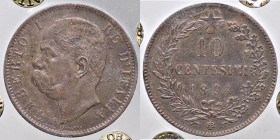 SAVOIA - Umberto I (1878-1900) - 10 Centesimi 1894 BI Pag. 616; Mont. 64 CU Sigillata Quattro Baj
Sigillata Quattro Baj
FDC