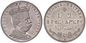 SAVOIA - Eritrea - 2 Lire 1890 Pag. 632; Mont. 82 R AG
FDC