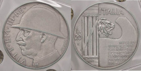 SAVOIA - Vittorio Emanuele III (1900-1943) - 20 Lire 1928 Elmetto Pag. 680; Mont. 76 NC AG Sigillata Quattro Baj
Sigillata Quattro Baj
qSPL
