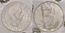 SAVOIA - Vittorio Emanuele III (1900-1943) - 10 Lire 1936 XIV Impero Pag. 700; Mont. 101 AG Sigillata Quattro Baj
Sigillata Quattro Baj
qFDC/FDC