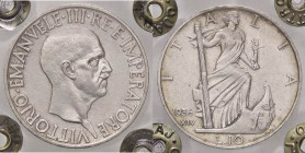 SAVOIA - Vittorio Emanuele III (1900-1943) - 10 Lire 1936 XIV Impero Pag. 700; Mont. 101 AG Sigillata Quattro Baj
Sigillata Quattro Baj
qFDC