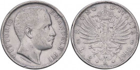 SAVOIA - Vittorio Emanuele III (1900-1943) - 2 Lire 1902 Aquila Pag. 726; Mont. 141 R AG Colpetti
Colpetti
meglio di MB