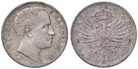 SAVOIA - Vittorio Emanuele III (1900-1943) - 2 Lire 1905 Aquila Pag. 729; Mont. 144 AG
BB+