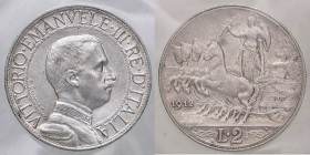 SAVOIA - Vittorio Emanuele III (1900-1943) - 2 Lire 1912 Quadriga lenta Pag. 735; Mont. 150 AG Sigillata Quattro Baj
Sigillata Quattro Baj
SPL-FDC