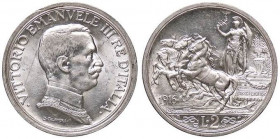 SAVOIA - Vittorio Emanuele III (1900-1943) - 2 Lire 1916 Quadriga briosa Pag. 739; Mont. 156 AG
qFDC/FDC