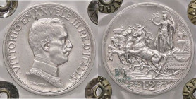 SAVOIA - Vittorio Emanuele III (1900-1943) - 2 Lire 1917 Quadriga briosa Pag. 740; Mont. 157 R AG Sigillata Quattro Baj
Sigillata Quattro Baj
FDC