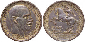 SAVOIA - Vittorio Emanuele III (1900-1943) - 2 Lire 1928 Fiera di Milano Pag. manca; Mont. 9 Cu
BB+