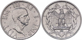 SAVOIA - Vittorio Emanuele III (1900-1943) - 2 Lire 1936 XIV Impero Pag. 754; Mont. 175 R NI
qBB/BB+