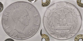 SAVOIA - Vittorio Emanuele III (1900-1943) - 2 Lire 1940 XVIII Impero Pag. manca; Mont. 183 Ac Magnetica Sigillata Quattro Baj
Magnetica - Sigillata ...