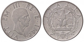 SAVOIA - Vittorio Emanuele III (1900-1943) - 2 Lire 1942 XX Impero Pag. 761; Mont. 186 RR Ac
SPL/SPL+
