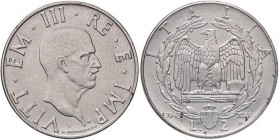 SAVOIA - Vittorio Emanuele III (1900-1943) - 2 Lire 1943 XXI Impero Pag. 762; Mont. 187 R Ac Screpolature al R/
Screpolature al R/
BB-SPL