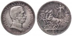 SAVOIA - Vittorio Emanuele III (1900-1943) - Lira 1917 Quadriga briosa Pag. 775; Mont. 202 AG
qFDC