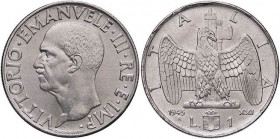 SAVOIA - Vittorio Emanuele III (1900-1943) - Lira 1943 XXI Impero Pag. 797; Mont. 232 R Ac Lievi escrescenze di metallo al bordo del R/
Lievi escresc...