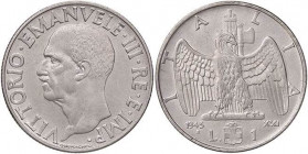 SAVOIA - Vittorio Emanuele III (1900-1943) - Lira 1943 XXI Impero Pag. 797; Mont. 232 R Ac
qFDC/FDC