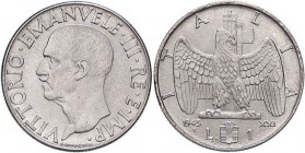 SAVOIA - Vittorio Emanuele III (1900-1943) - Lira 1943 XXI Impero Pag. 797; Mont. 232 R Ac
qFDC