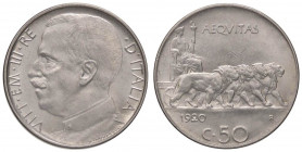 SAVOIA - Vittorio Emanuele III (1900-1943) - 50 Centesimi 1920 L Pag. 800; Mont. 237 NI Segnetti di contatto
Segnetti di contatto
qFDC