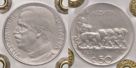 SAVOIA - Vittorio Emanuele III (1900-1943) - 50 Centesimi 1925 R Pag. 807; Mont. 244 NI Sigillata Giovanni Gaudenzi
Sigillata Giovanni Gaudenzi
BB
