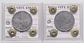 SAVOIA - Vittorio Emanuele III (1900-1943) - 50 Centesimi 1939 XVIII Impero Ac Magnetica e antimagnetica Sigillate Quattro Baj
Magnetica e antimagnet...