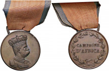 MEDAGLIE - SAVOIA - Umberto I (1878-1900) - Medaglia Campagne d'Africa Bini 72 AE Ø 32
qFDC