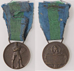 MEDAGLIE - SAVOIA - Vittorio Emanuele III (1900-1943) - Medaglia 1922 -50° anno di fondaz. Corpo Alpini AE Ø 32
BB-SPL