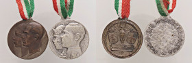 MEDAGLIE - SAVOIA - Umberto II (1945) - Medaglia Matrimonio con Maria Josè MB-AE Ø 32 Due medaglie
Due medaglie
med. SPL