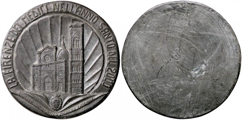 MEDAGLIE - PAPALI - Giovanni Paolo II (1978-2005) - Medaglia 2000 - La Firenze d...