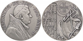 MEDAGLIE - PAPALI - Benedetto XVI (2005-2013) - Medaglia A. IV Mont. 4 AG In confezione
In confezione
FDC