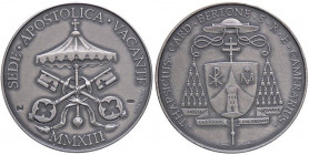 MEDAGLIE - PAPALI - Sede Vacante (2013) - Medaglia 2013 Mont. 15 AG In confezione
In confezione - 
FDC