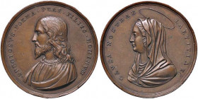 MEDAGLIE - RELIGIOSE - Medaglia Cristo e la Vergine AE Ø 34 Colpetti
Colpetti
BB-SPL